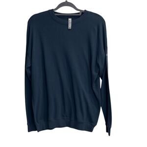 alo Yoga Size XS Soho Pullover Blue